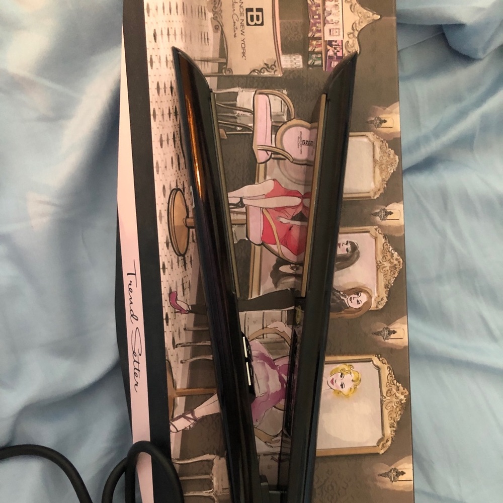 Professional Diamond flat iron curler